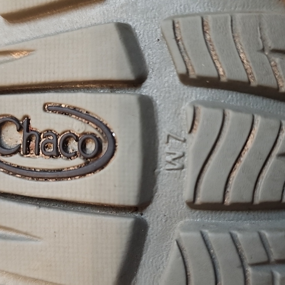 Chaco Classic Z/2 Sandals in Teal purple diamond weave - Picture 13 of 13